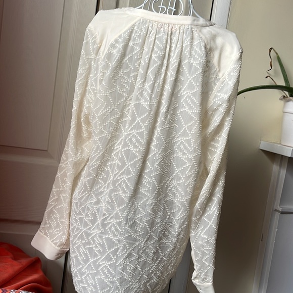 Rebecca Taylor Clip Dot Blouse - Picture 4 of 7